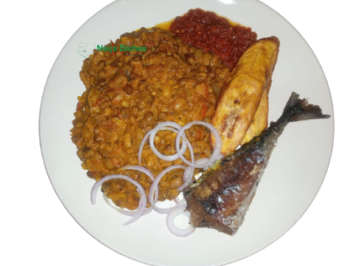 Beans Porridge and Fish