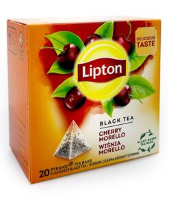 Lipton Black Tea: Cherry Morello